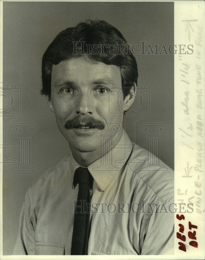 1988 Press Photo Richard Dodds of Louisiana. - noa93851 - Historic Images