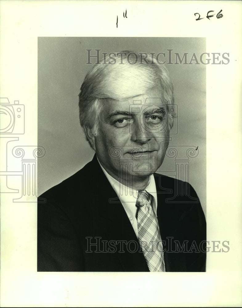 1981 Press Photo President of Drumm and Associates, Inc., Streuby L. Drumm - Historic Images