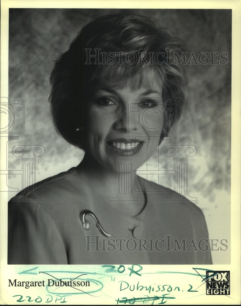 Press Photo Fox News Eight - Margaret Dubuisson, News Anchor - noa93995 - Historic Images