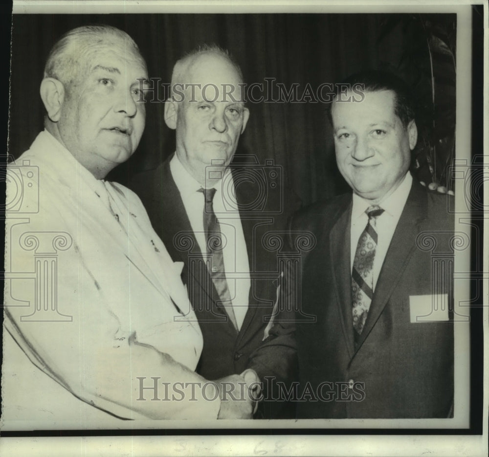 1966 Press Photo Louisiana Parishes Democratic Committees Association Officers-Historic Images