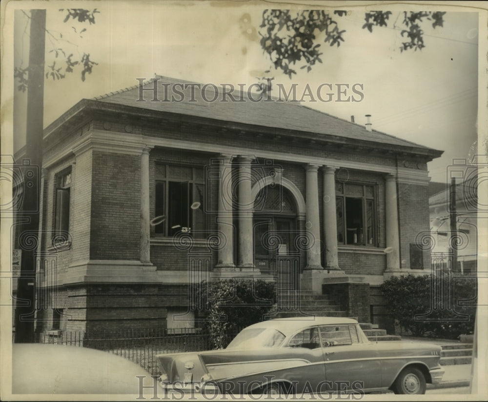 1964 Press Photo Public Library - Exterior view of Royal Branch library.-Historic Images