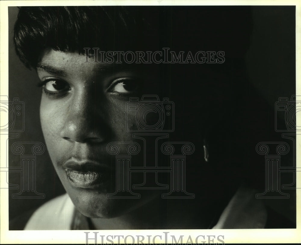 1993 Press Photo Kalli Dorsey, basketball player - noa94479 - Historic Images