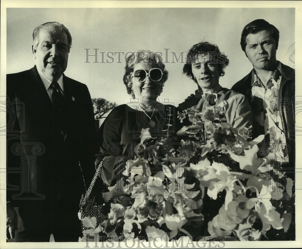 1978 Press Photo M/M Dorinac, Chris McCarrow, L. Rettele (trainer) - noa94485 - Historic Images