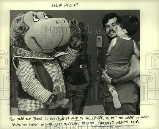 1985 Press Photo East Jefferson Hospital Children's Health Fair - noa94542 - Historic Images