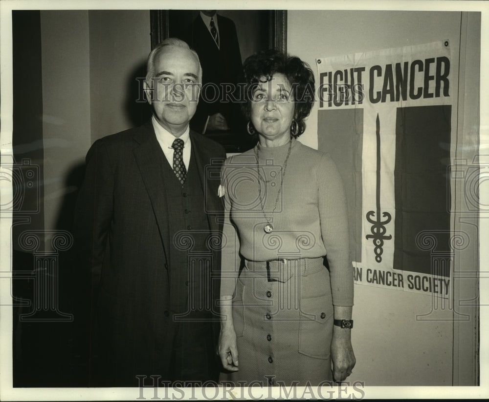 1976 Morrell Trimble, Mrs Lionel Dubea, American Cancer Society - Historic Images