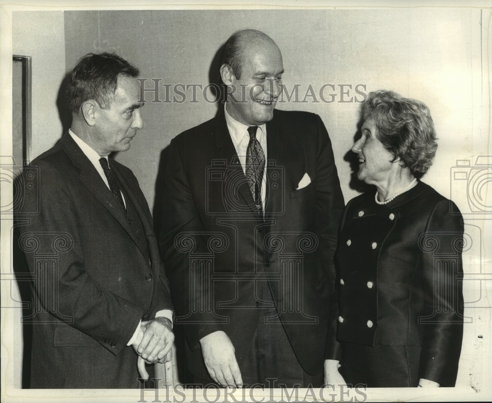 1989 Press Photo Speakers at Tulane University - noa94832 - Historic Images