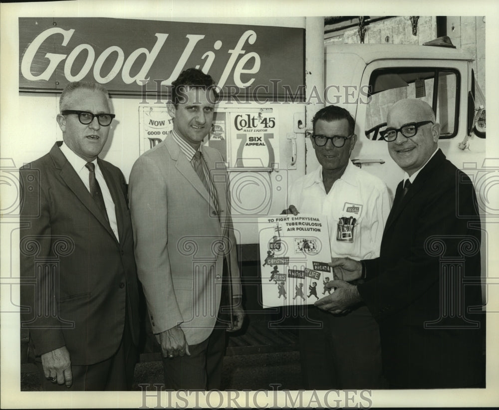 1969 Press Photo Al Bittenbring-Patrick Dorion-William Granler-Howard Buechner-Historic Images