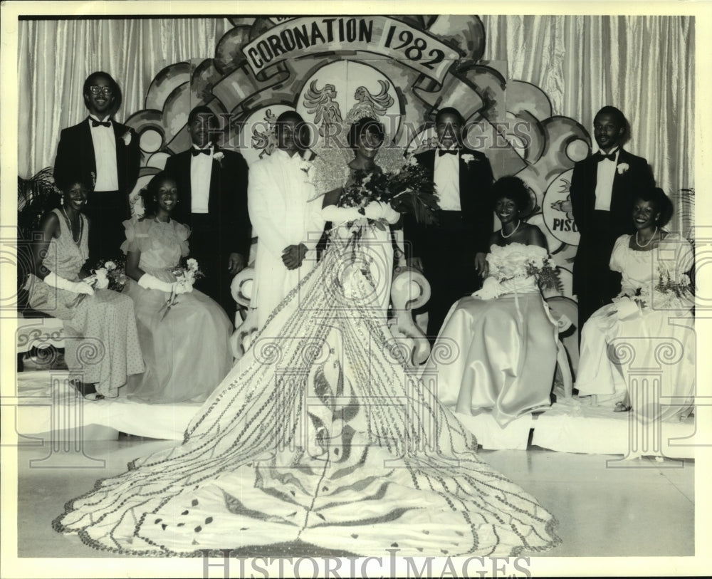 1982 Press Photo Miss Southern University-New Orleans and Her Court - noa94953 - Historic Images