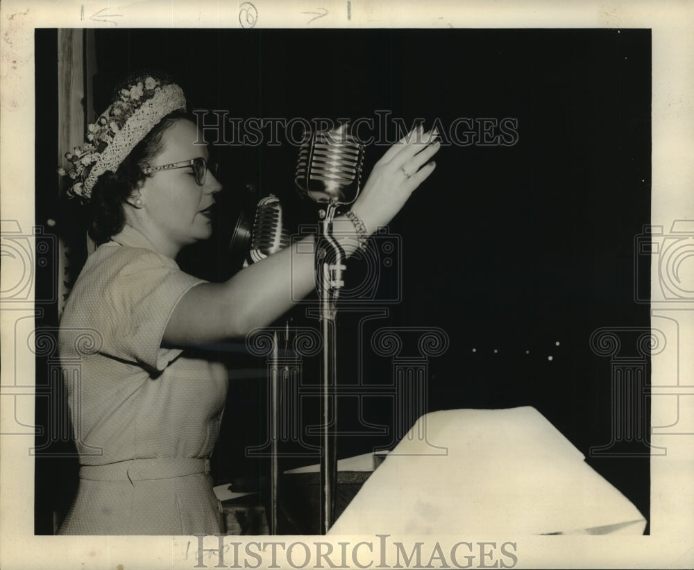 1950 Louisiana Democratic National Committeewoman Mary E. Dickerson - Historic Images