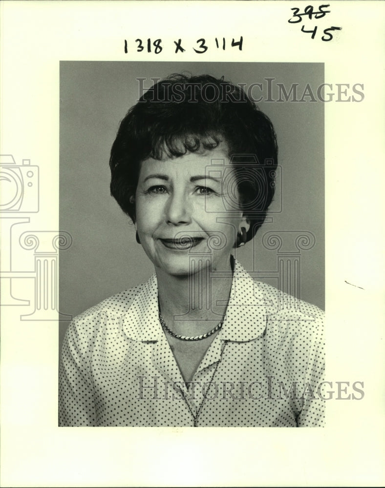 1981 Press Photo Mrs. John Edgecombe, president of New Orleans Power Squadron. - Historic Images