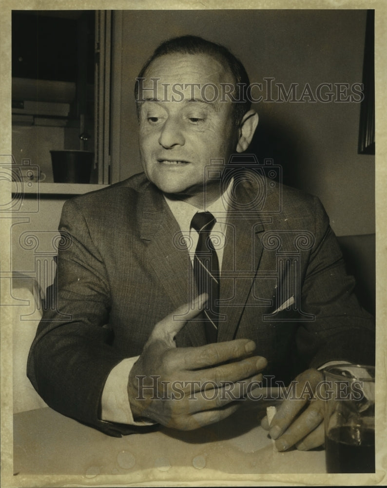 1969 Press Photo Herman Edelsberg, director of B&#39;nai B&#39;rith&#39;s internal affairs-Historic Images