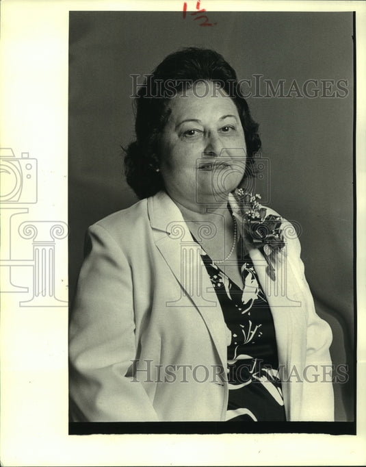 1986 Press Photo Mrs. Bernard Ebie - noa95247 - Historic Images