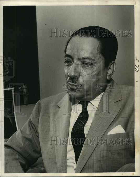 1961 Press Photo Honduran Ambassador Francisco Jose Duron - noa95460 - Historic Images