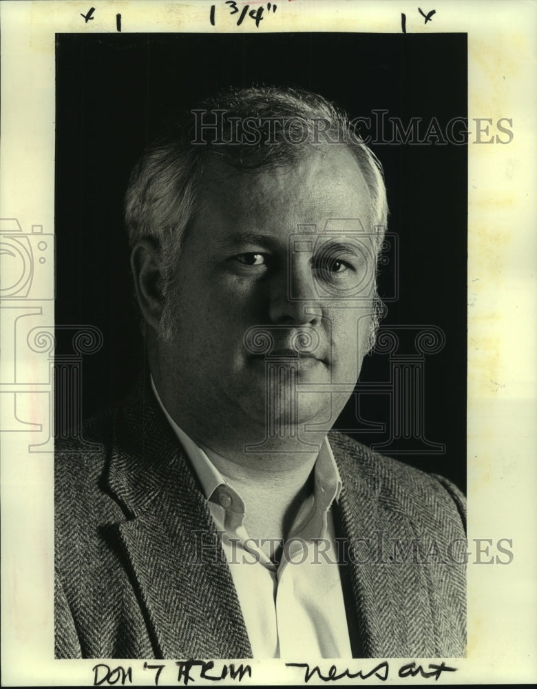 1985 Press Photo Robert Dupont, Task force supporting local rate regulation - Historic Images