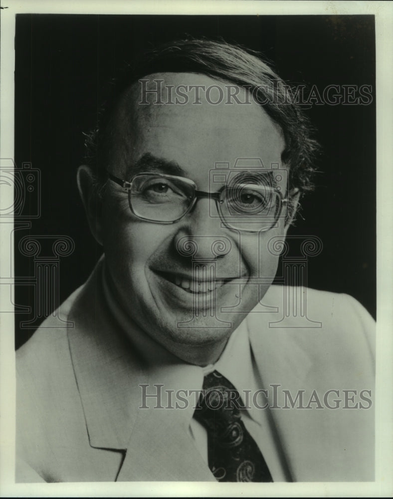 1984 Press Photo Mose Durst, Unification Church U.S. president - noa95525 - Historic Images