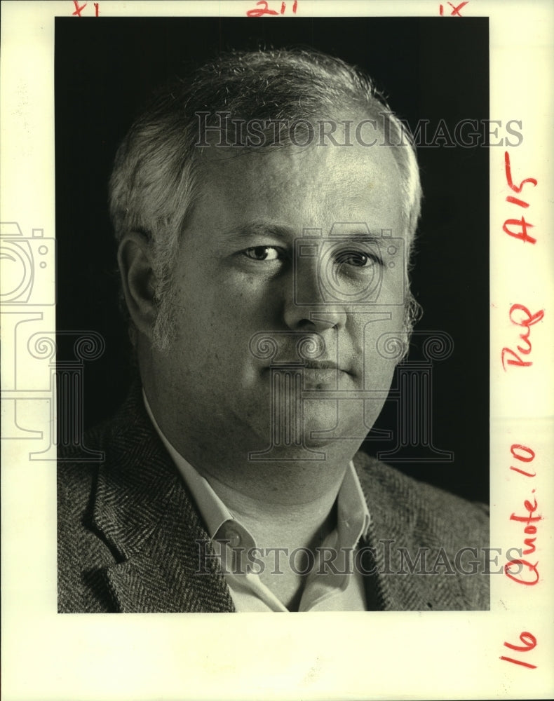 1985 Press Photo Bobby Dupont,municipalization package, City Council - noa95583 - Historic Images