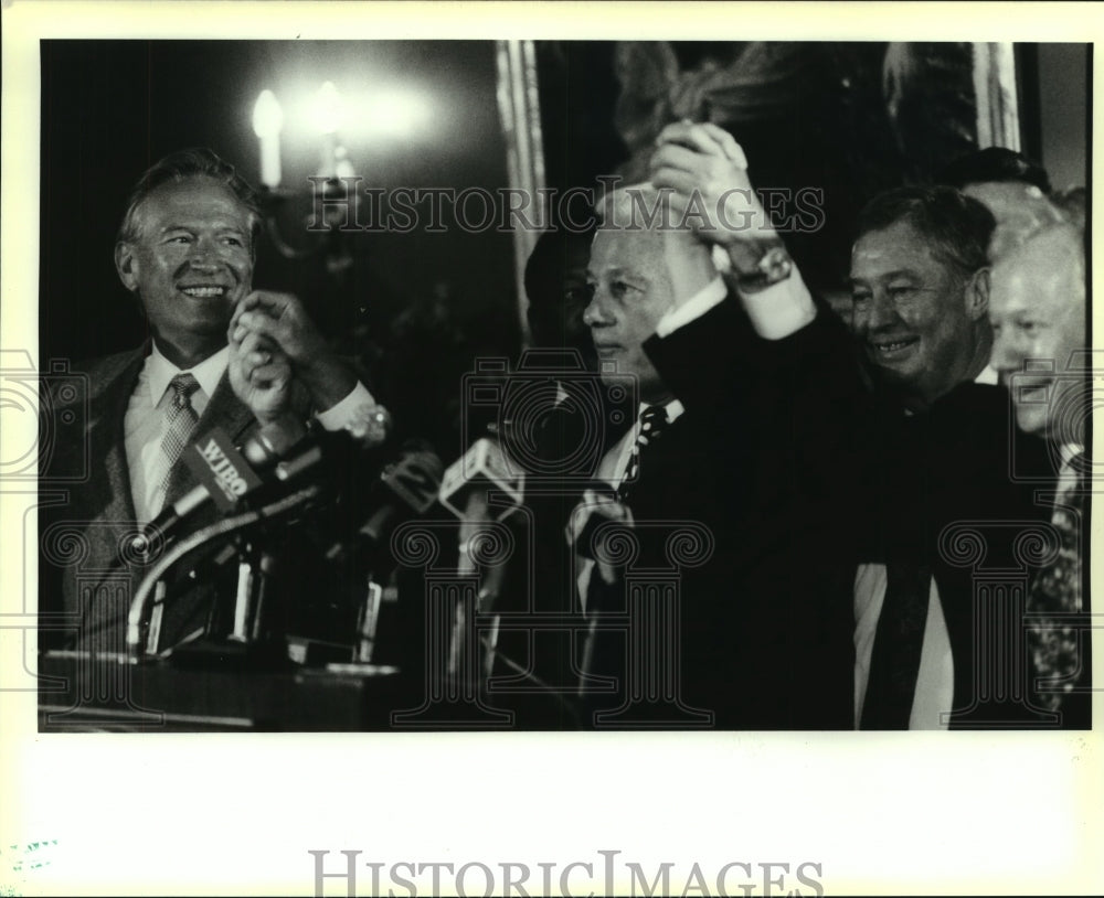 1993 Press Photo Governor Edwin W. Edwards and Others - noa95762 - Historic Images