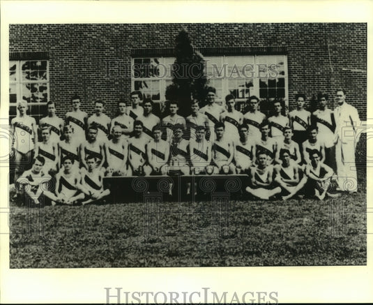 1935 Press Photo Fortier High's track team - noa95935 - Historic Images