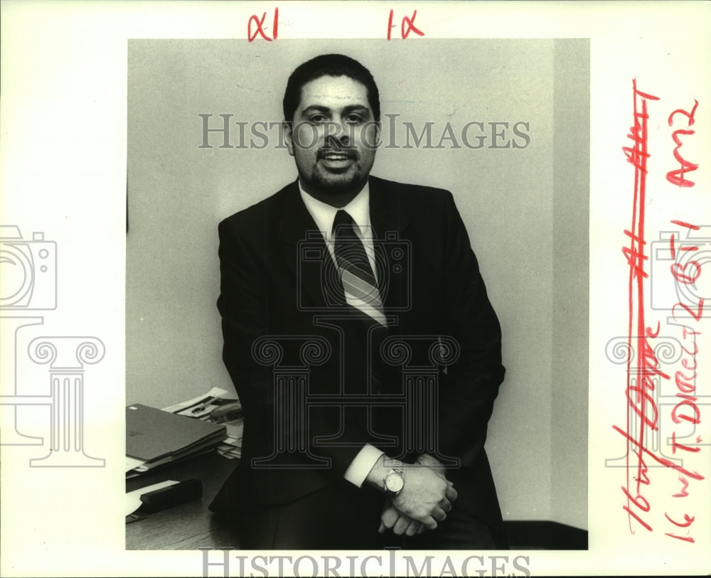 1987 Press Photo New Executive Director appointed for Regional Transit Authority - Historic Images