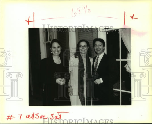 1993 Press Photo Featured guests at The Tennessee Williams Festival party - Historic Images