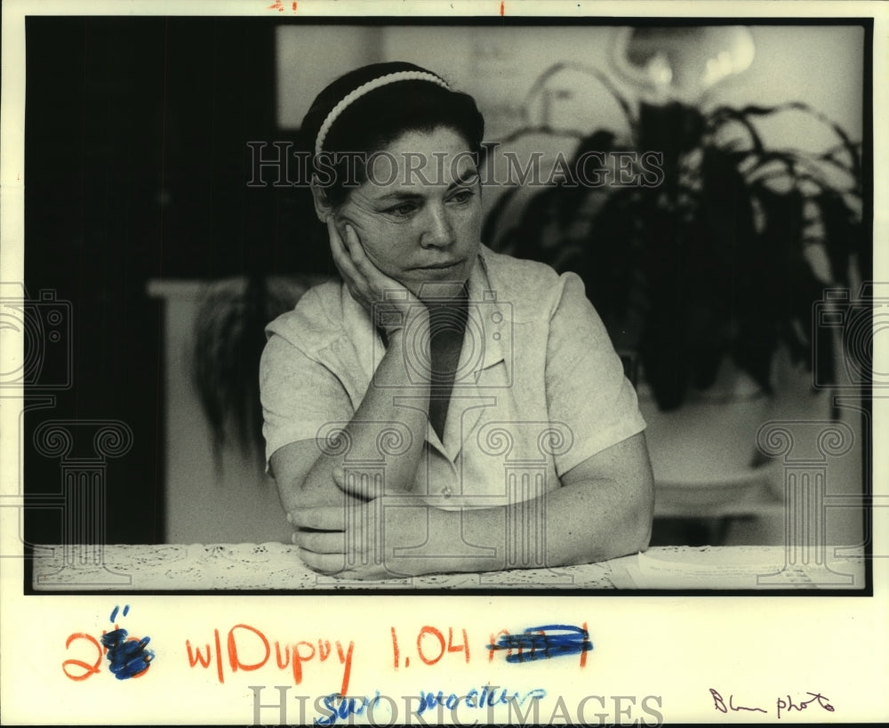 1984 Press Photo Mary Helen Dupuy- woman who shot her husband - noa96352 - Historic Images