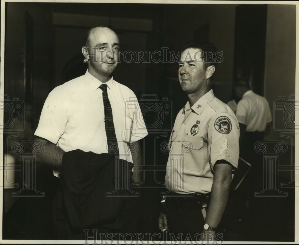 1965 Sergeant Paul Dupre and Sergeant J. L. Phillips - Historic Images