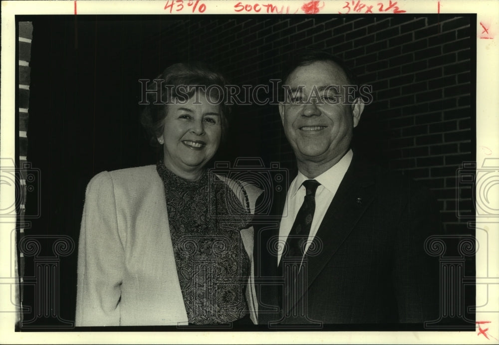 1990 Press Photo Polly and Max Durham at Tulane Lyric Theater - noa96410 - Historic Images