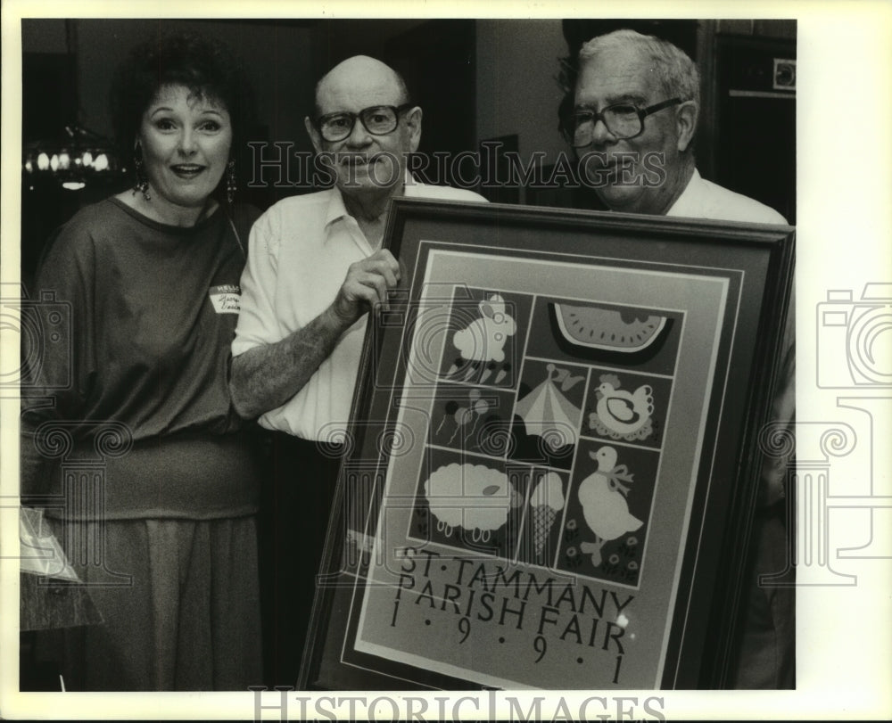 1991 Press Photo Guests at the Annual dedication dinner honoring W.K. McWilliams - Historic Images