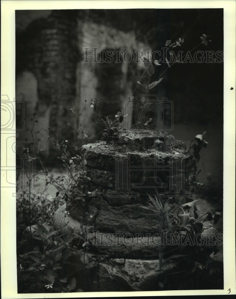 1992 Press Photo Section of Elmwood Plantation Column - noa97987 - Historic Images