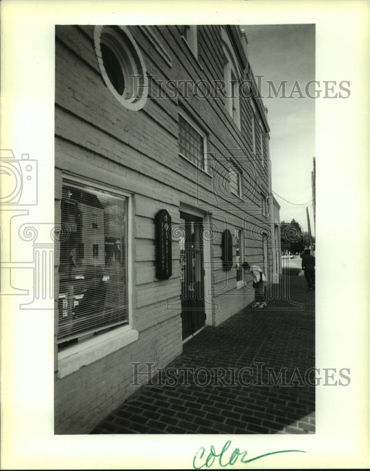 1988 Press Photo Rivertown, U.S.A., Inc. Railroad Depot In Kenner, Louisiana - Historic Images