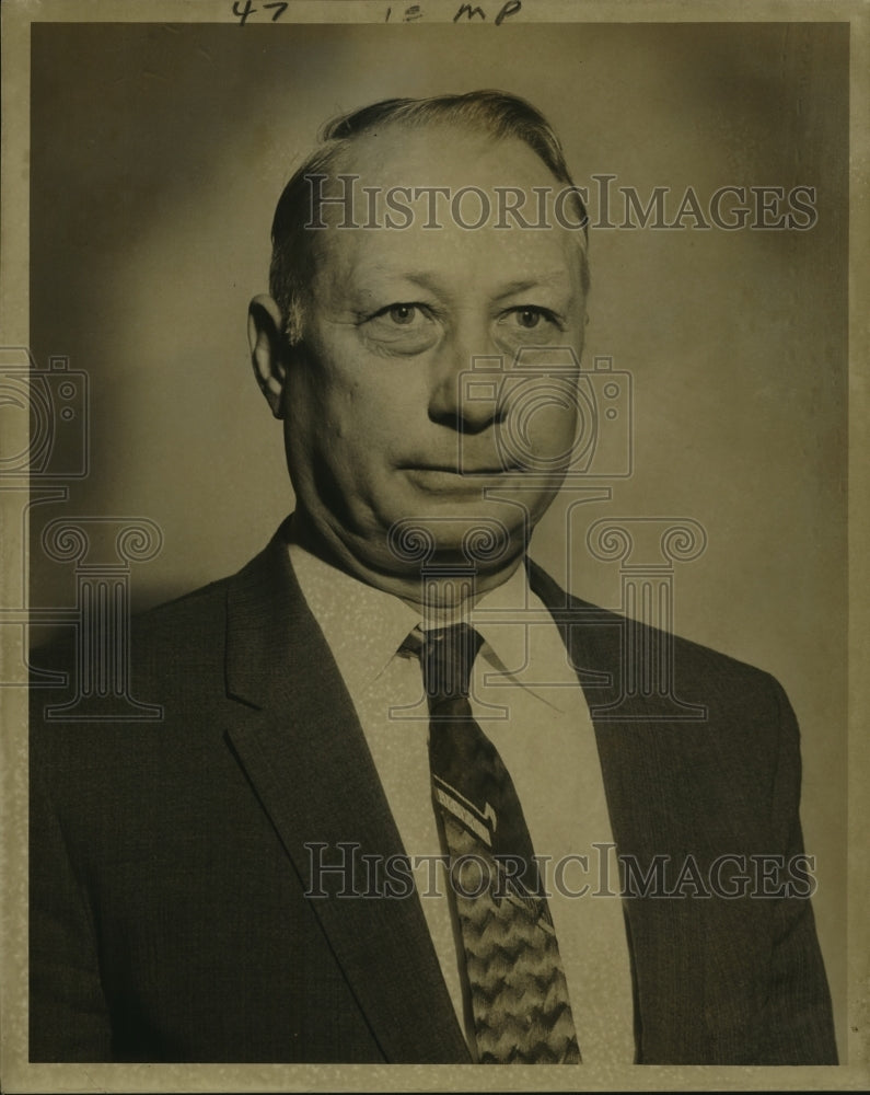 1961 Press Photo Stephen LeRoy Dyson of Gentilly Woods Improvement Association-Historic Images