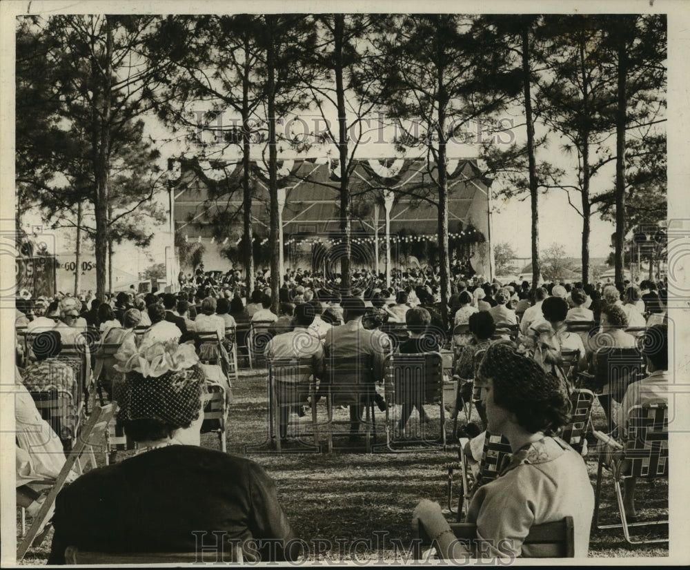 1963 Press Photo New Orleans Philharmonic-Symphony Orchestra Easter Concert - Historic Images