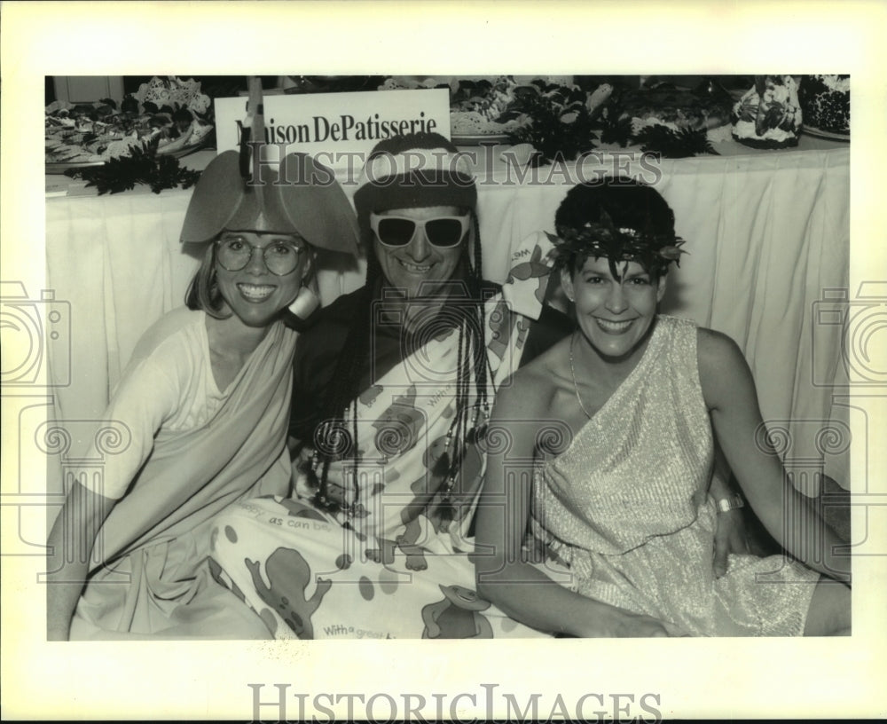 1995 Press Photo Sandy Dombrowski, Richard Windhorst, Peggy Krajewski - Historic Images