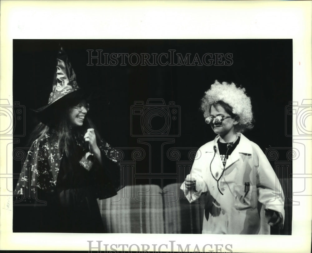 1993 Press Photo Rivertown Reparatory Theatre&#39;s Children&#39;s Acting Workshop - Historic Images