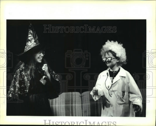 1993 Press Photo Rivertown Reparatory Theatre's Children's Acting Workshop - Historic Images