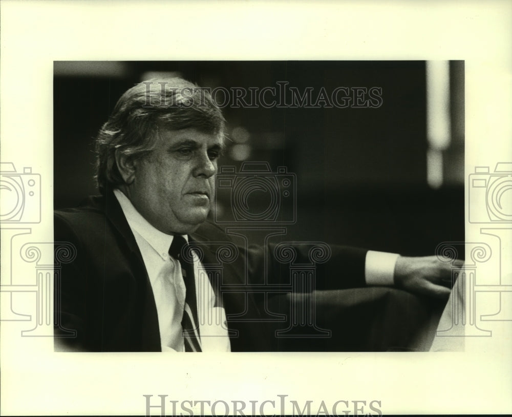 1982 Press Photo Gus Englehart, World&#39;s Fair Commission - noa98920 - Historic Images