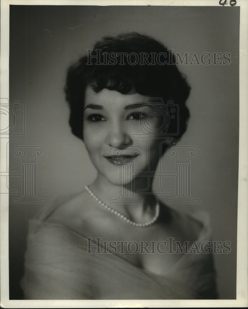 1961 Press Photo Marianne Lucille Drumm, daughter of Mr. &amp; Mrs. Irad Drumm - Historic Images