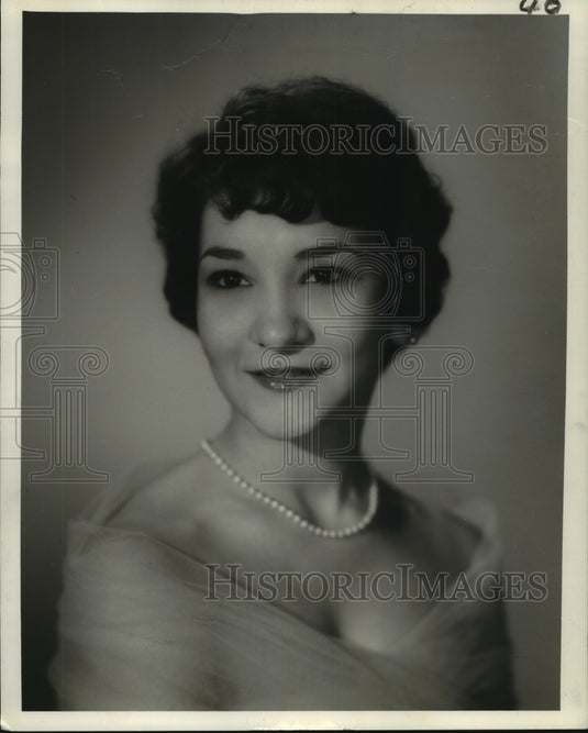 1961 Press Photo Marianne Lucille Drumm, daughter of Mr. & Mrs. Irad Drumm - Historic Images