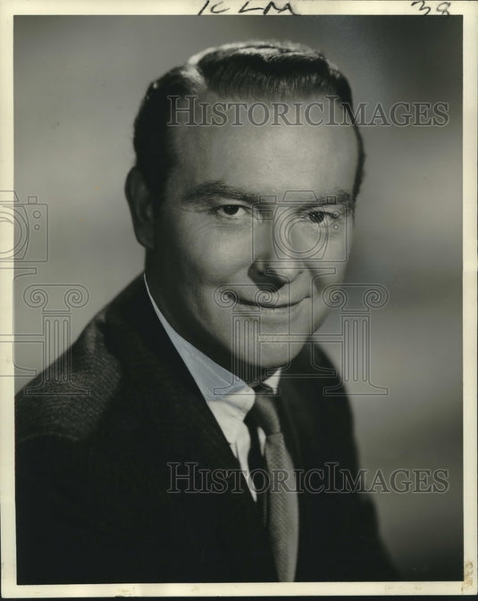 1961 Press Photo Ralph Edwards Television Personality and Cancer Society Speaker - Historic Images