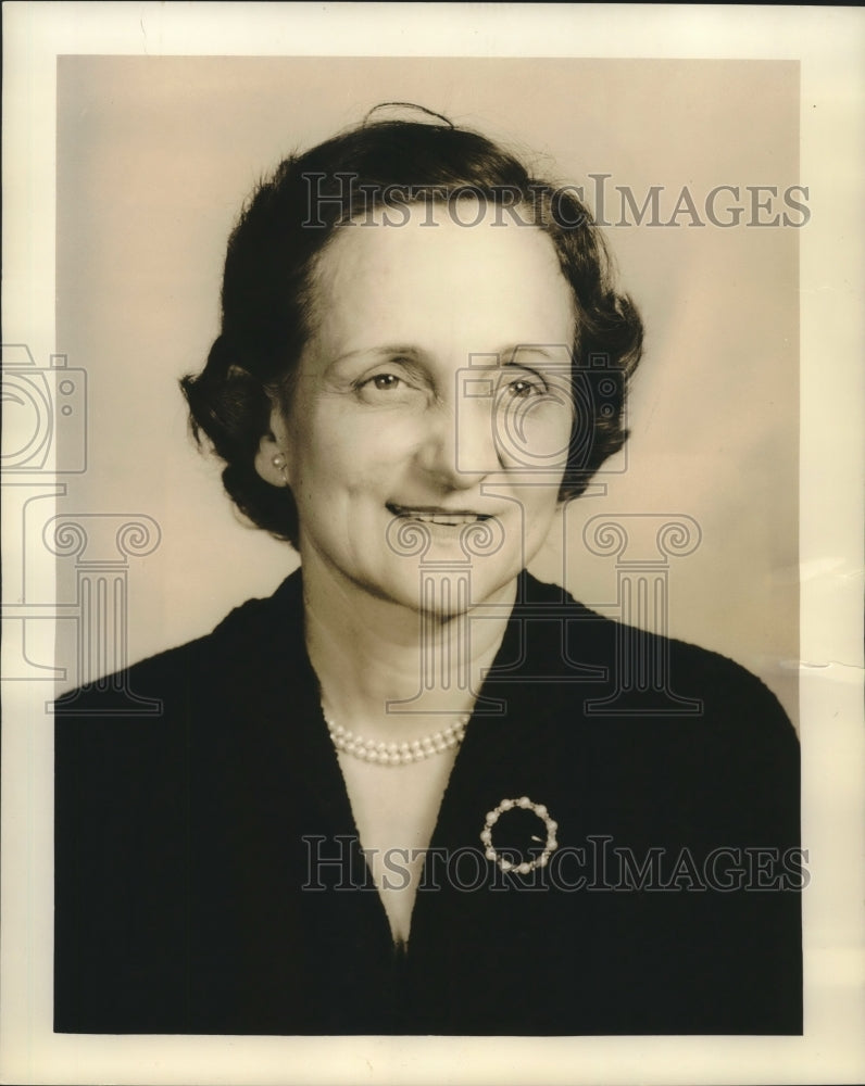 1960 Press Photo Miss Ruth Doll United States Air Force Dependent School Teacher-Historic Images