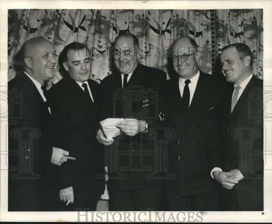 1961 Press Photo Officers of New Orleans Power Squadron - nob00720 - Historic Images