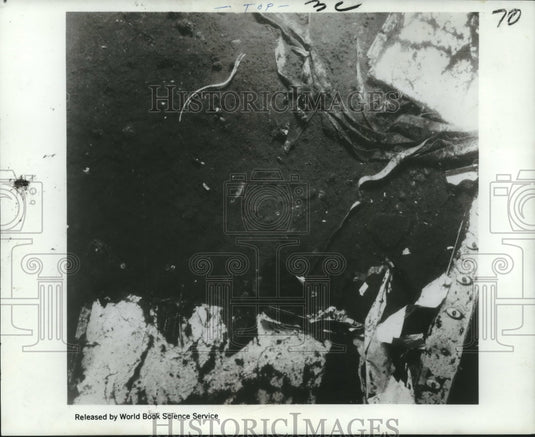 1969 Camera aboard Deep Quest shows wreckage of DC-8 in Pacific - Historic Images