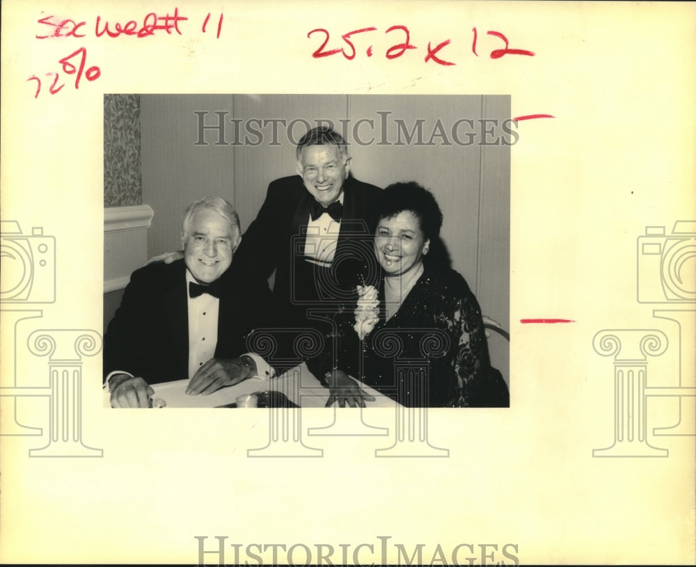 1993 Press Photo Attendees at a Business Hall of Fame event - nob01360 - Historic Images