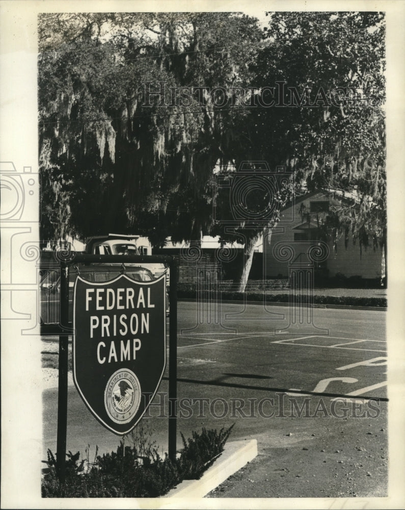 1973 Press Photo Gremillion&#39;s Prison, like a country club, minimum security camp-Historic Images