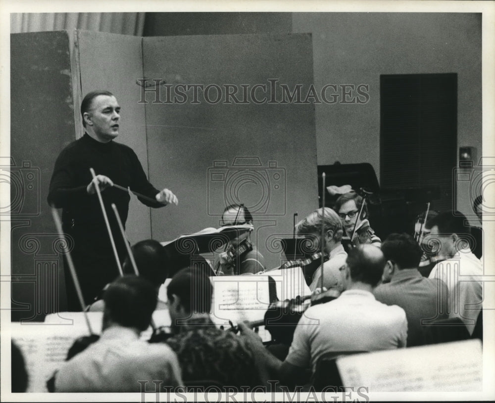 1970 Press Photo Sixten Erling, Conductor of New Orleans Symphony - nob02187 - Historic Images