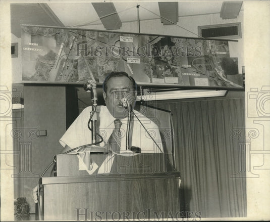 1972 Nelson Falgout says his property been hit twice. - Historic Images