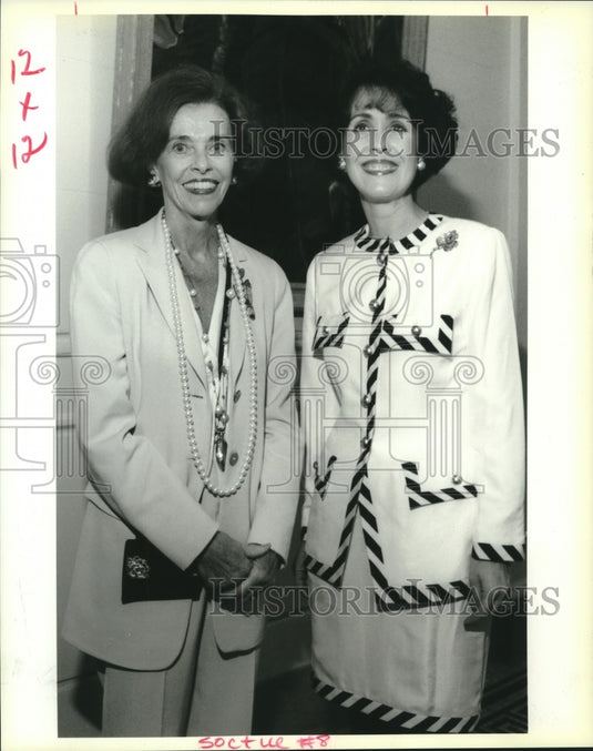 1994 Press Photo Jane Favrot, Ellen Brennan at Art in Bloom Event - nob02917 - Historic Images
