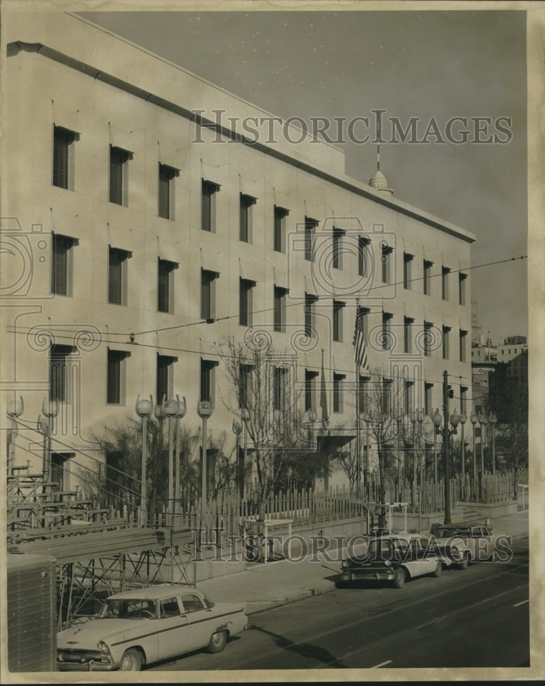 1967 Press Photo Federal Reserve Bank Building, Exterior View - nob03318 - Historic Images