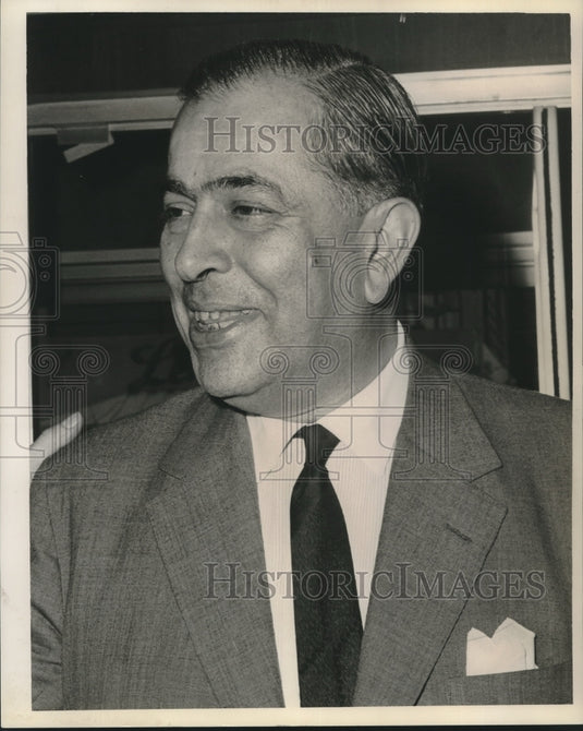 1964 Press Photo Ibrahim El-Ahdab, Ambassador or Lebanon to United States - Historic Images