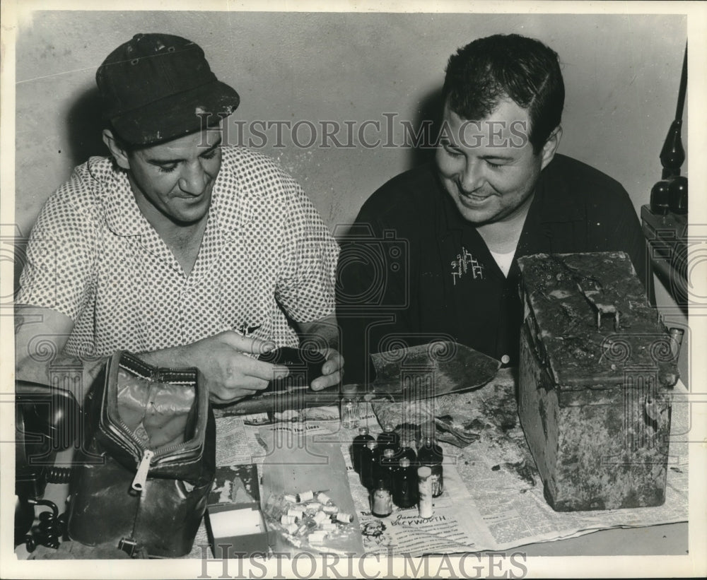 1961 Narcotics Patrolmen Justin Favaloro and Dominick Verdi-Historic Images